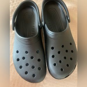 Black crocs NWOT